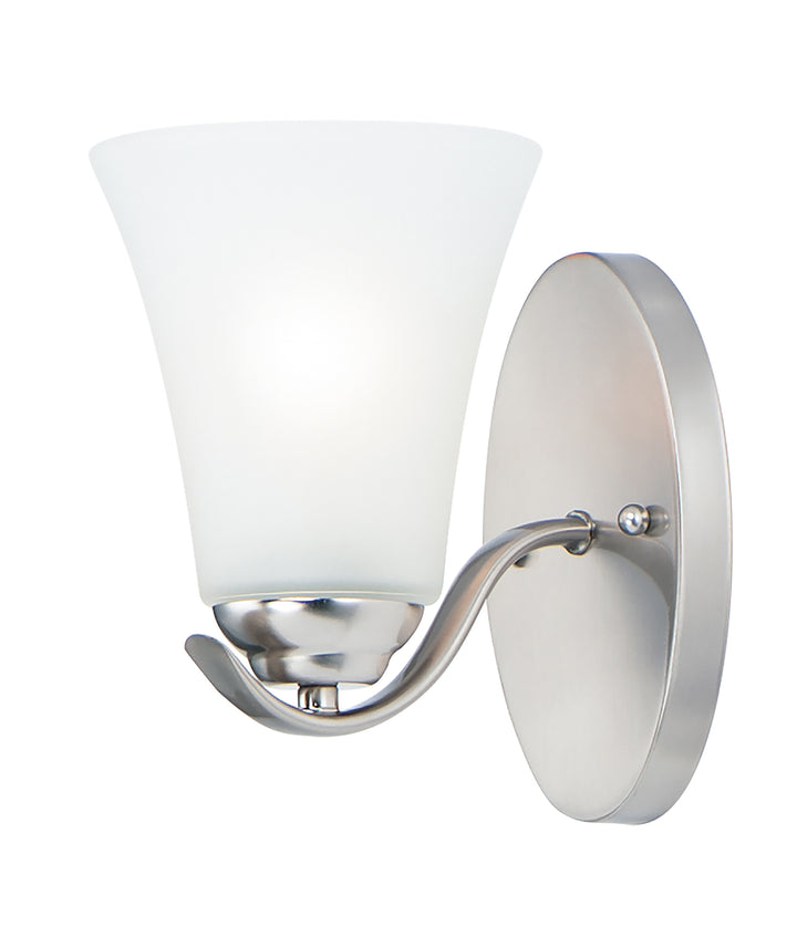 Vital 1-Light Wall Sconce Satin Nickel