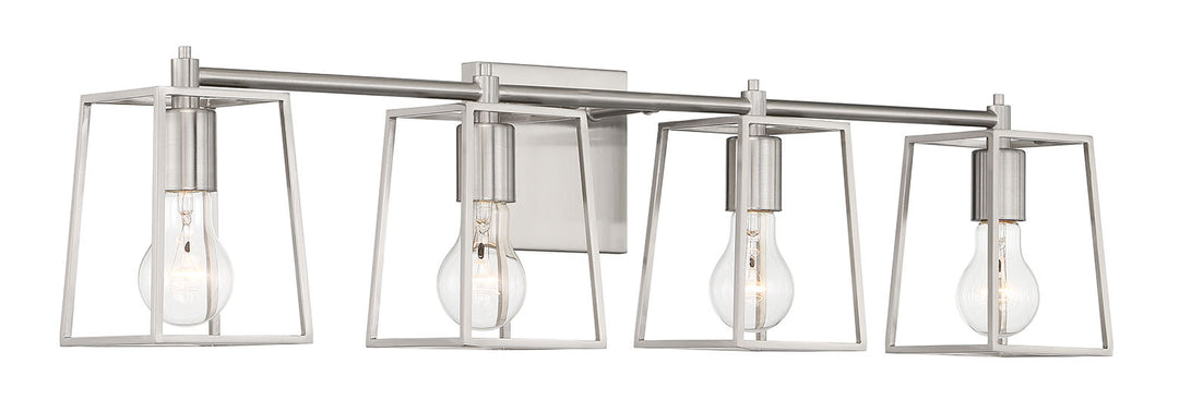 Dunn Vanity Light in Brushed Polished Nickel by Craftmade