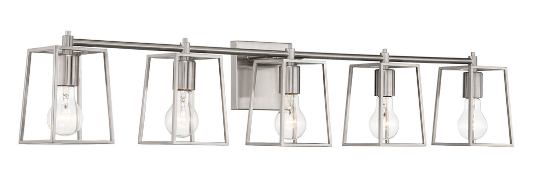 Dunn Vanity Light in Brushed Polished Nickel by Craftmade