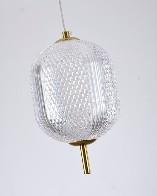 Frame Pendant Light with Clear Pc Shade by Bethel - view 11