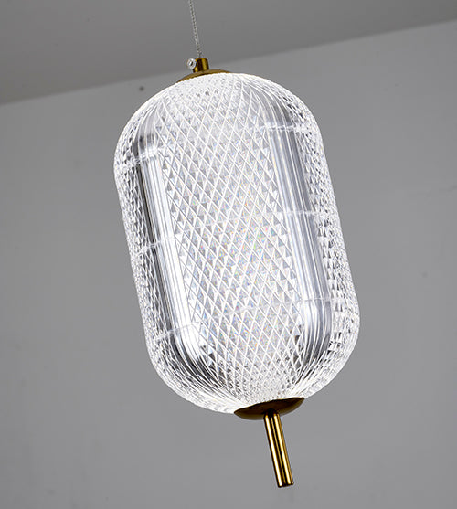 Frame Pendant Light with Clear Pc Shade by Bethel - view 17