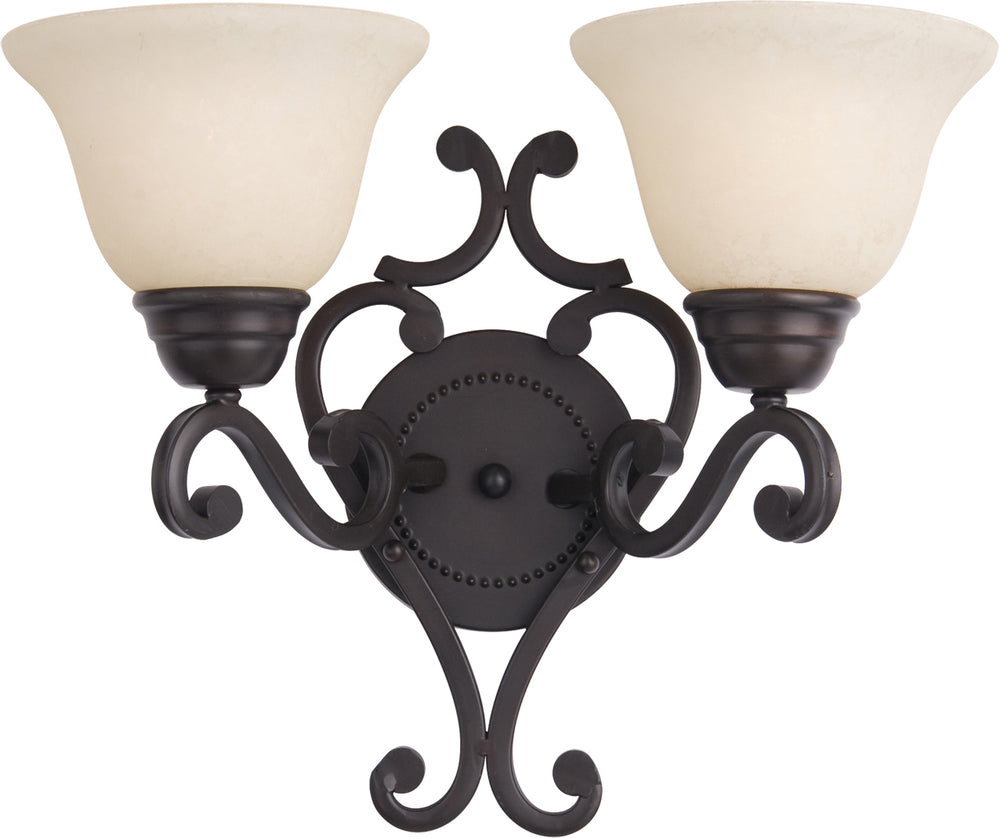 Manor Wall Sconce, 15.5 " Double Light, by Maxim Lighting