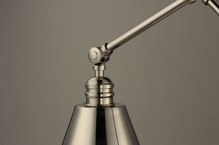 Library 1-Light Wall Sconce Polished Nickel alternate view