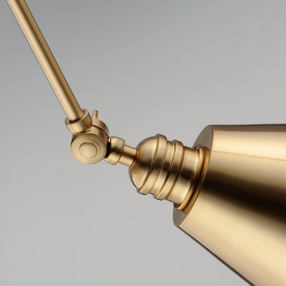 Library 1-Light Wall Sconce Heritage Brass alternate view