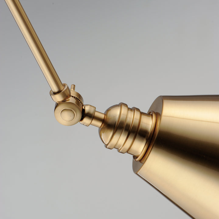 Library 1-Light Wall Sconce Heritage Brass alternate view