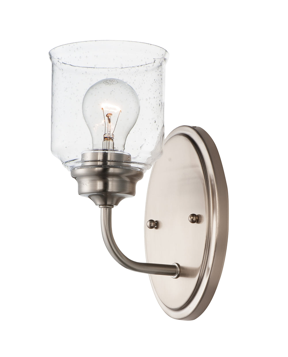 Acadia 1-Light Wall Sconce Satin Nickel
