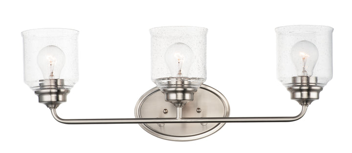 Acadia Bath Vanity Satin Nickel