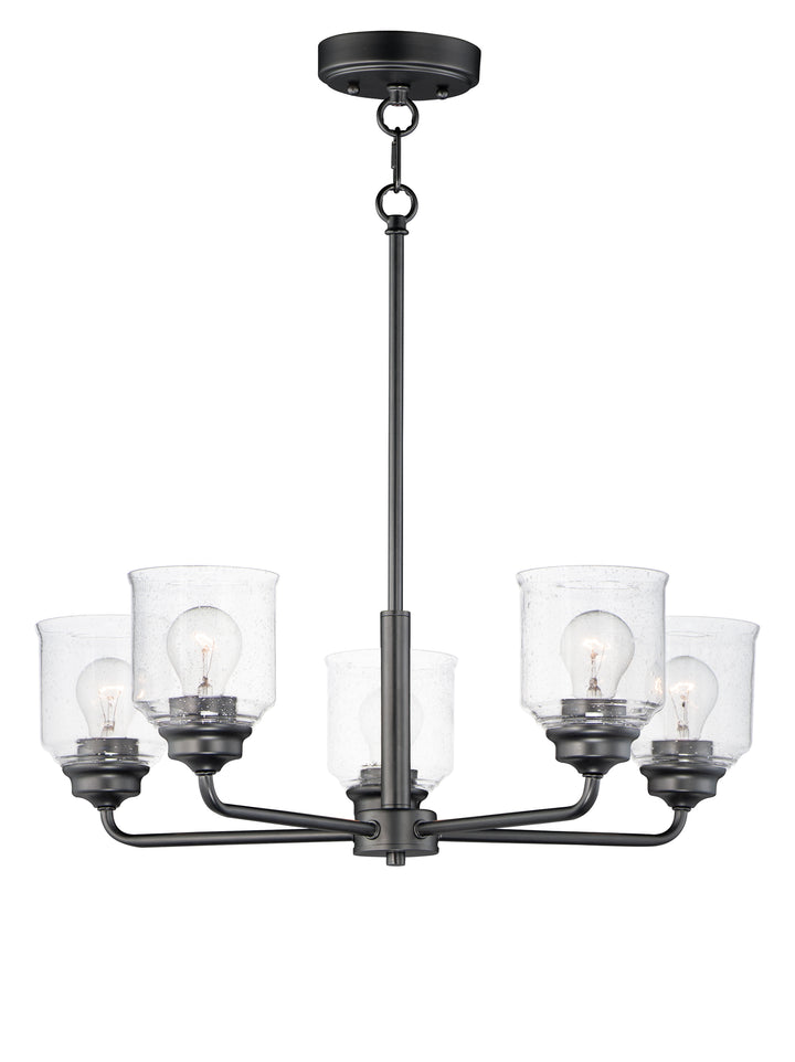 Acadia Chandelier Black