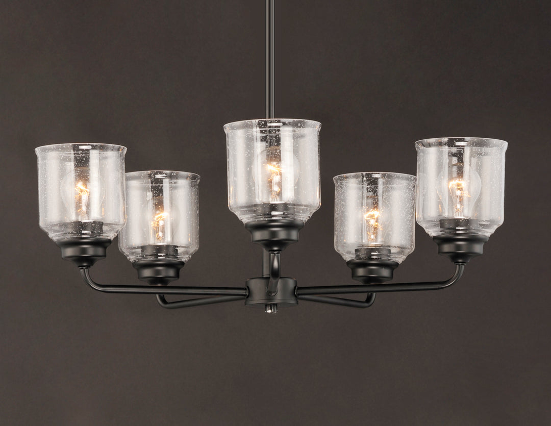 Acadia Chandelier Black alternate view