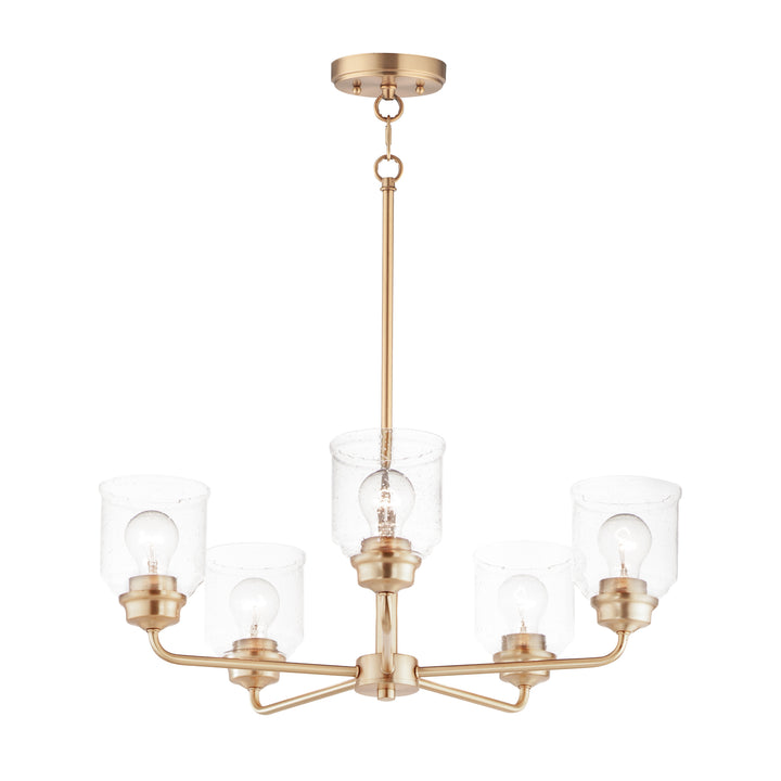 Acadia Chandelier Heritage Brass
