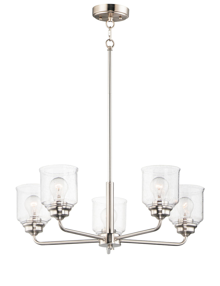 Acadia Chandelier Satin Nickel