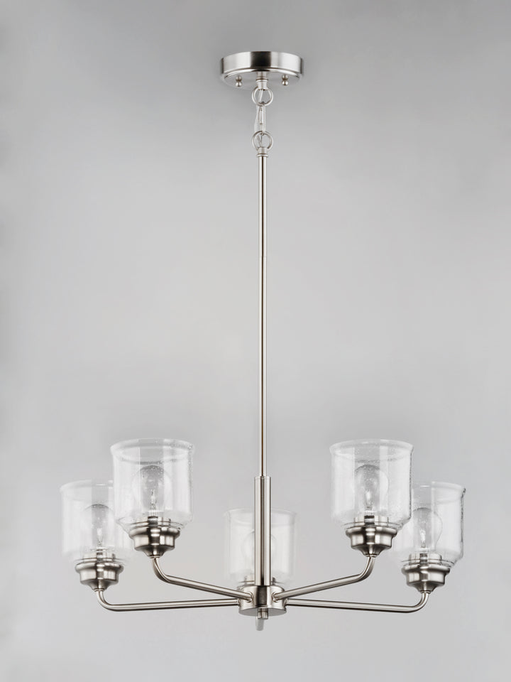 Acadia Chandelier Satin Nickel alternate view