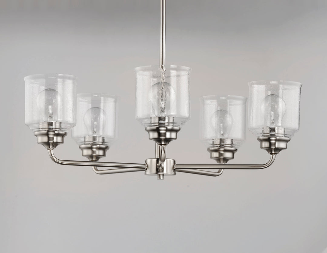 Acadia Chandelier Satin Nickel alternate view