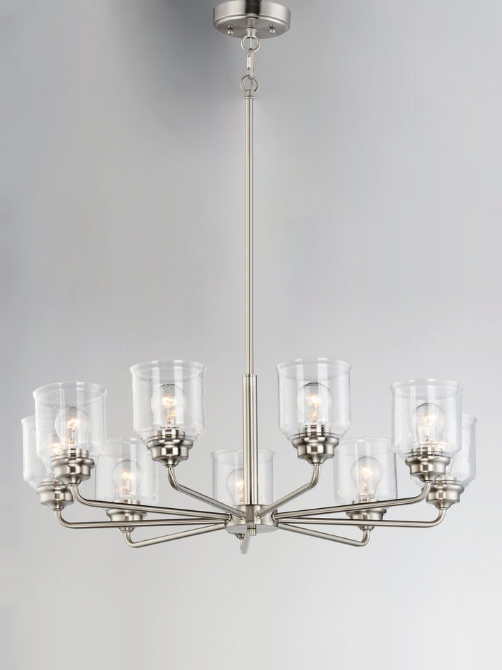 Acadia Chandelier Satin Nickel alternate view