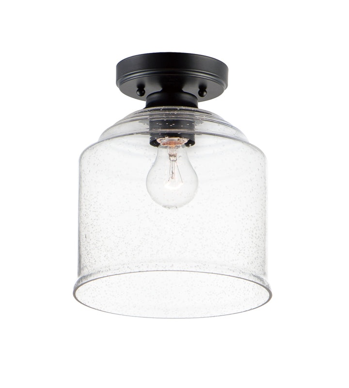 Acadia Semi-Flush Mount Black