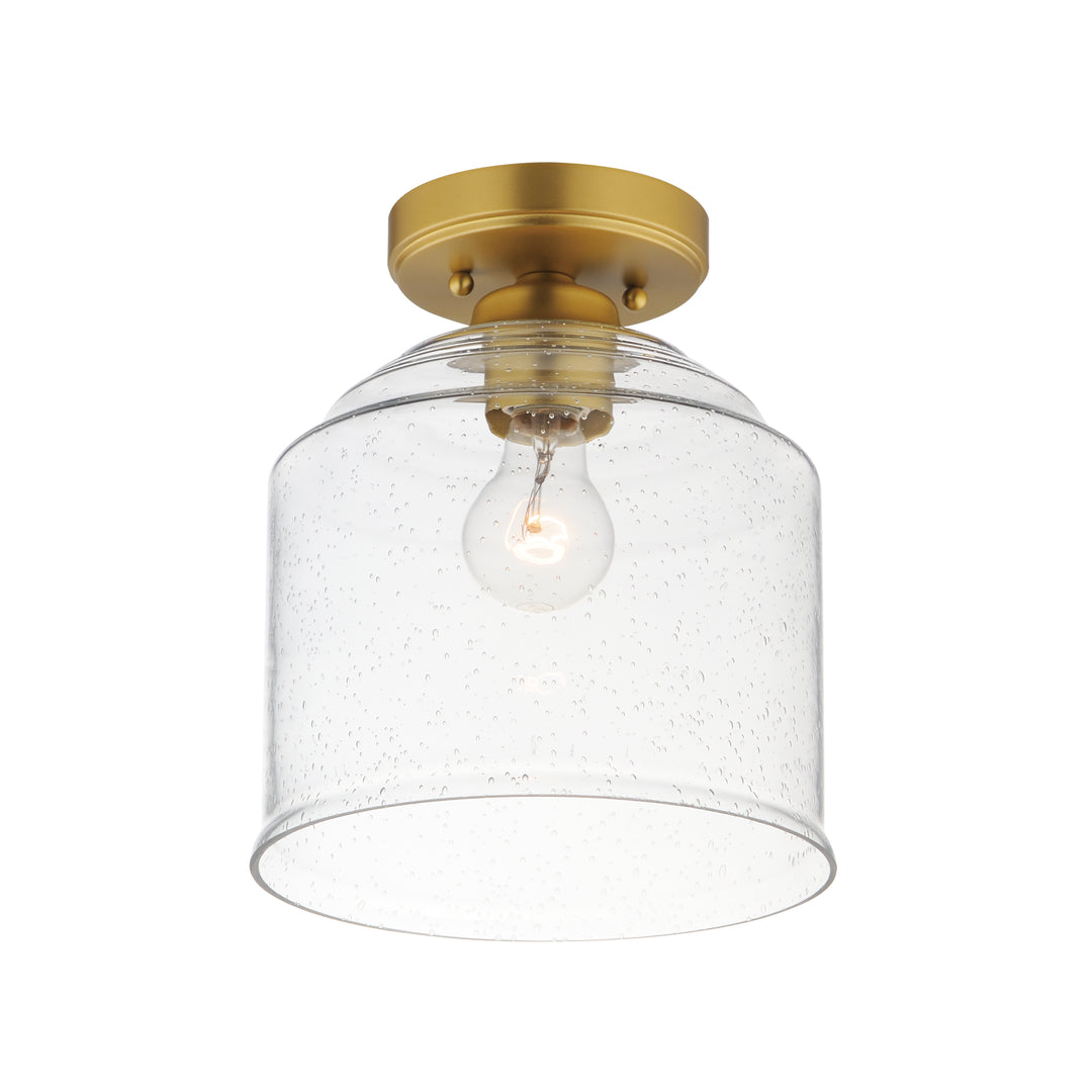 Acadia Semi-Flush Mount Natural Aged Brass