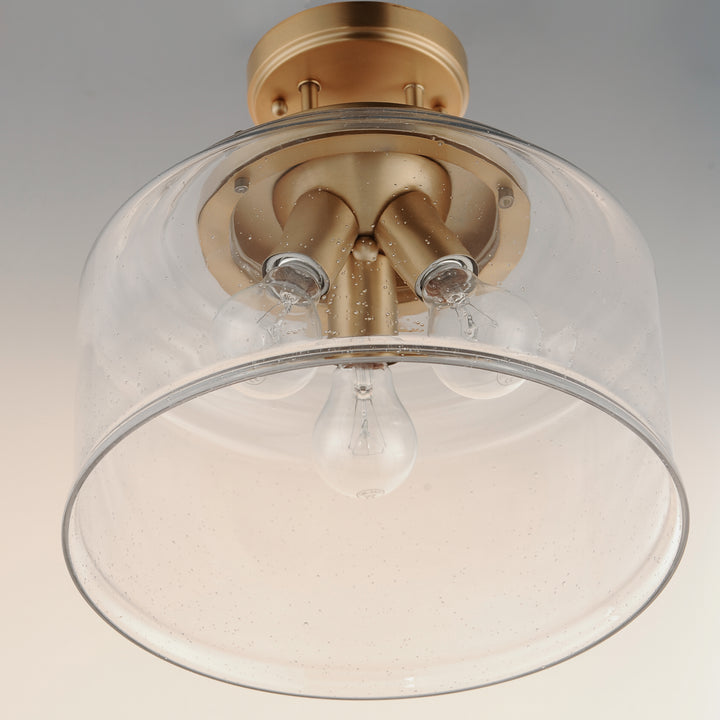 Acadia Semi-Flush Mount Heritage Brass alternate view