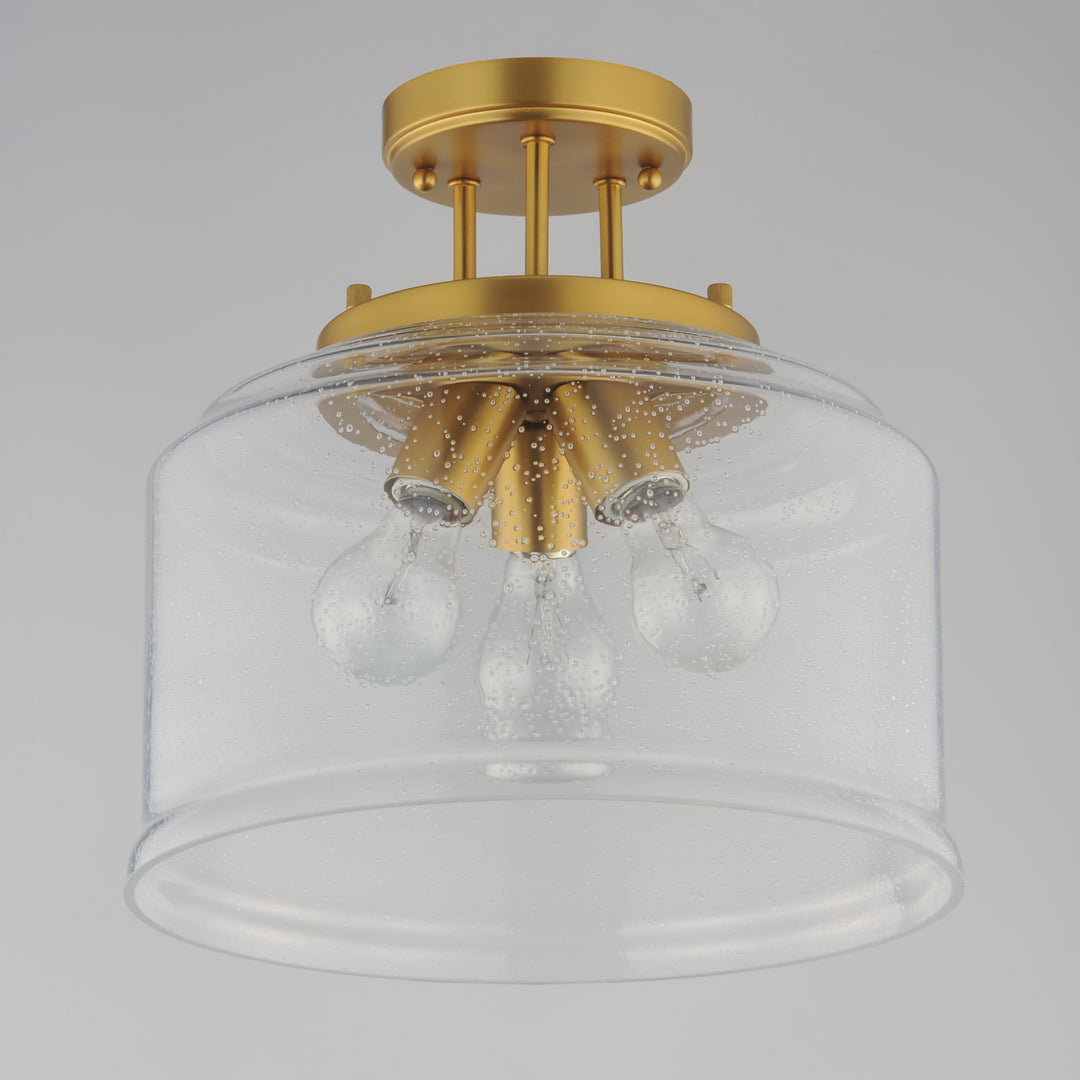 Acadia Semi-Flush Mount Natural Aged Brass alternate view
