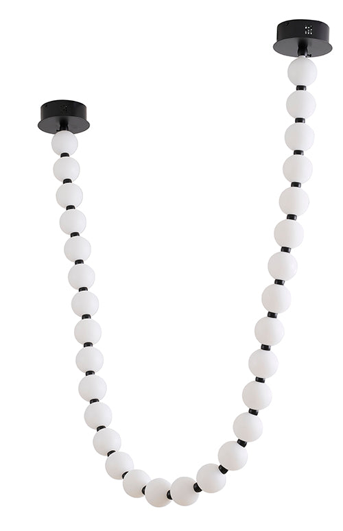 Acrylic Ball Chandelier by Bethel - view 3