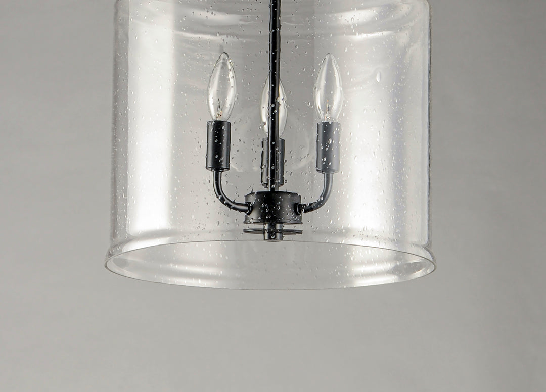 Acadia 3-Light Pendant Black alternate view