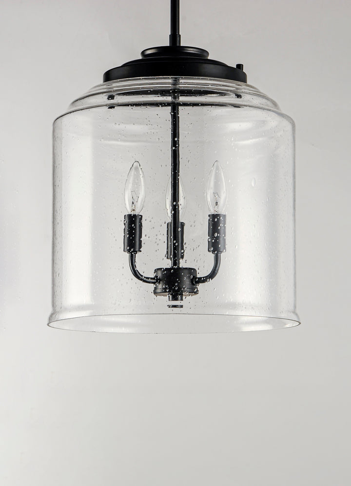 Acadia 3-Light Pendant Black alternate view