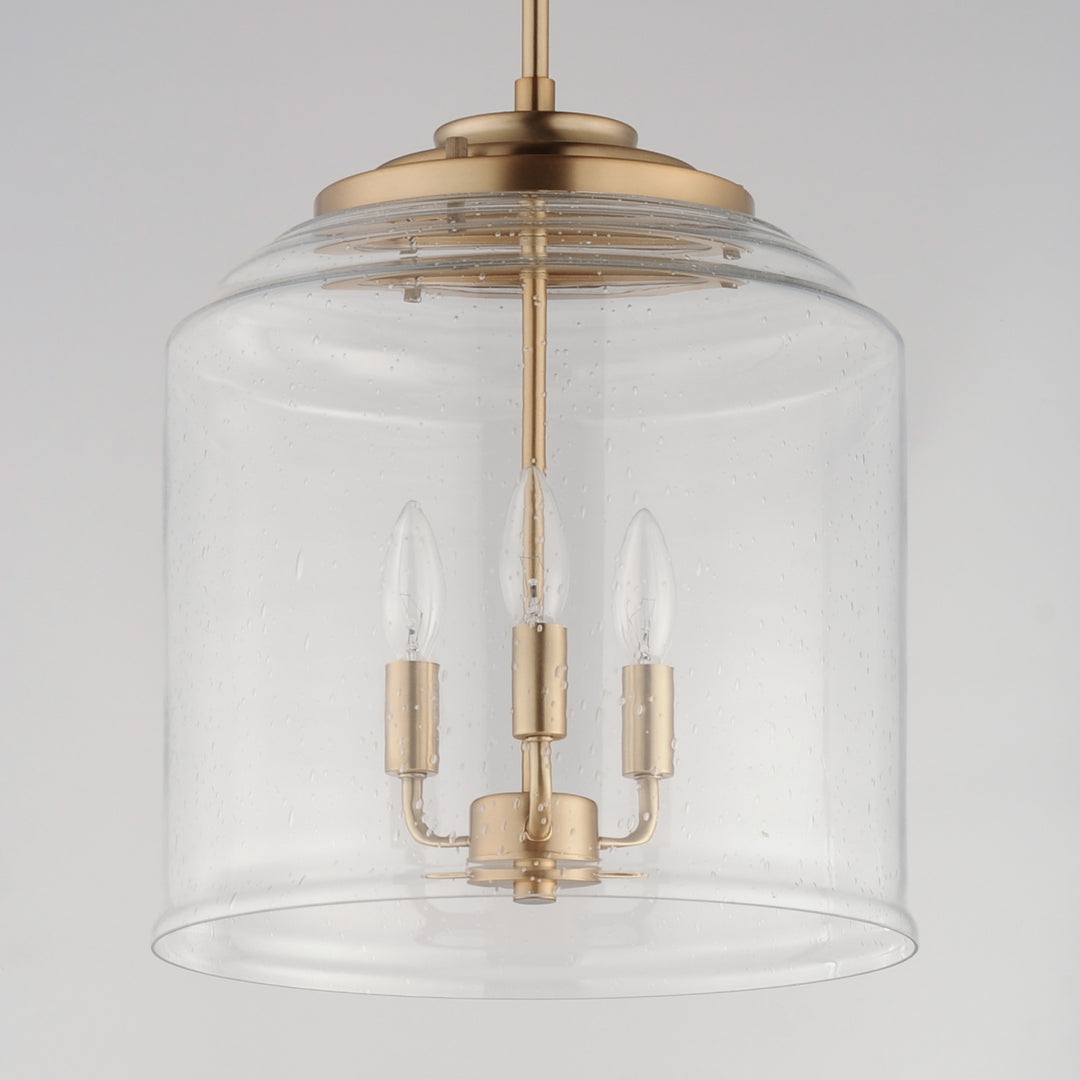 Acadia 3-Light Pendant Heritage Brass alternate view