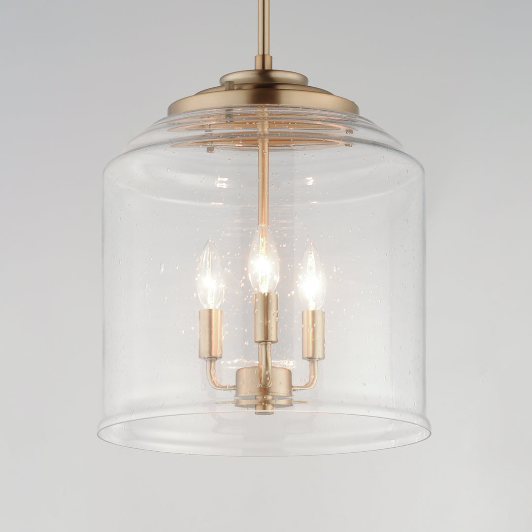Acadia 3-Light Pendant Heritage Brass alternate view