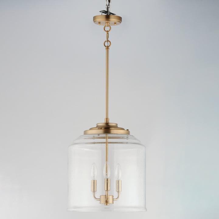 Acadia 3-Light Pendant Heritage Brass alternate view
