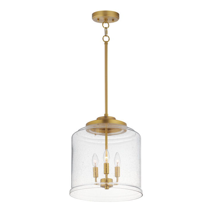 Acadia 3-Light Pendant Natural Aged Brass