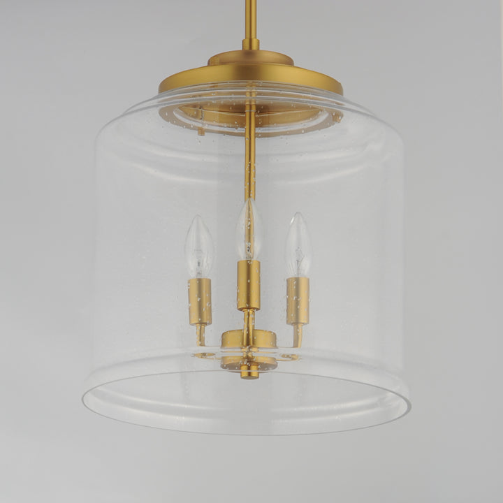 Acadia 3-Light Pendant Natural Aged Brass alternate view