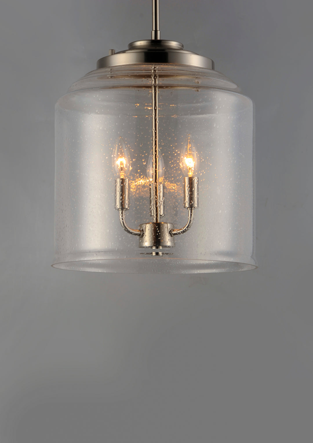Acadia 3-Light Pendant Satin Nickel alternate view