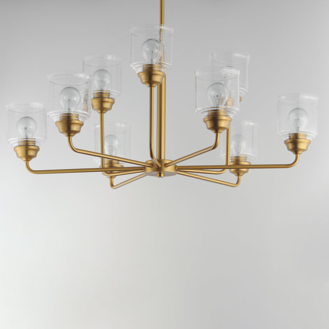 Acadia Chandelier Natural Aged Brass alternate view