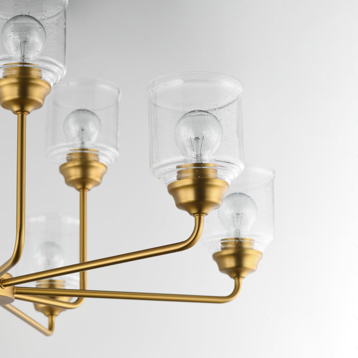 Acadia Chandelier Natural Aged Brass alternate view