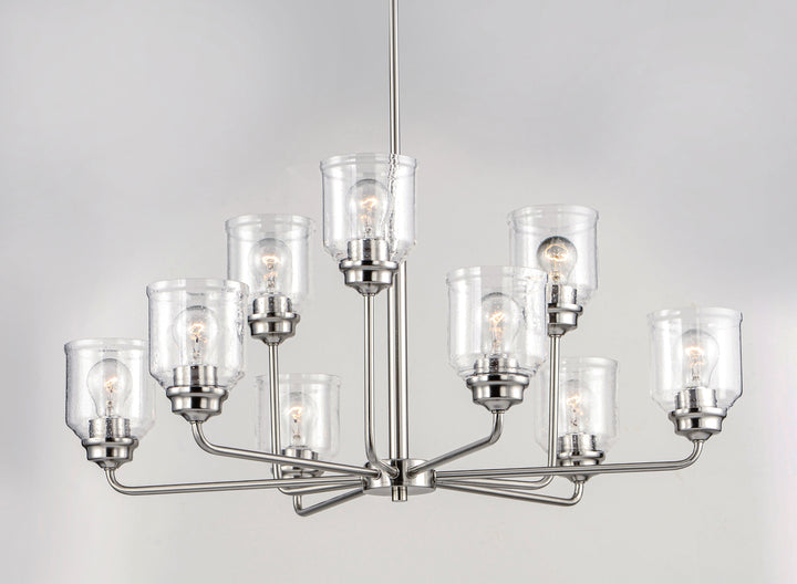 Acadia Chandelier Satin Nickel alternate view