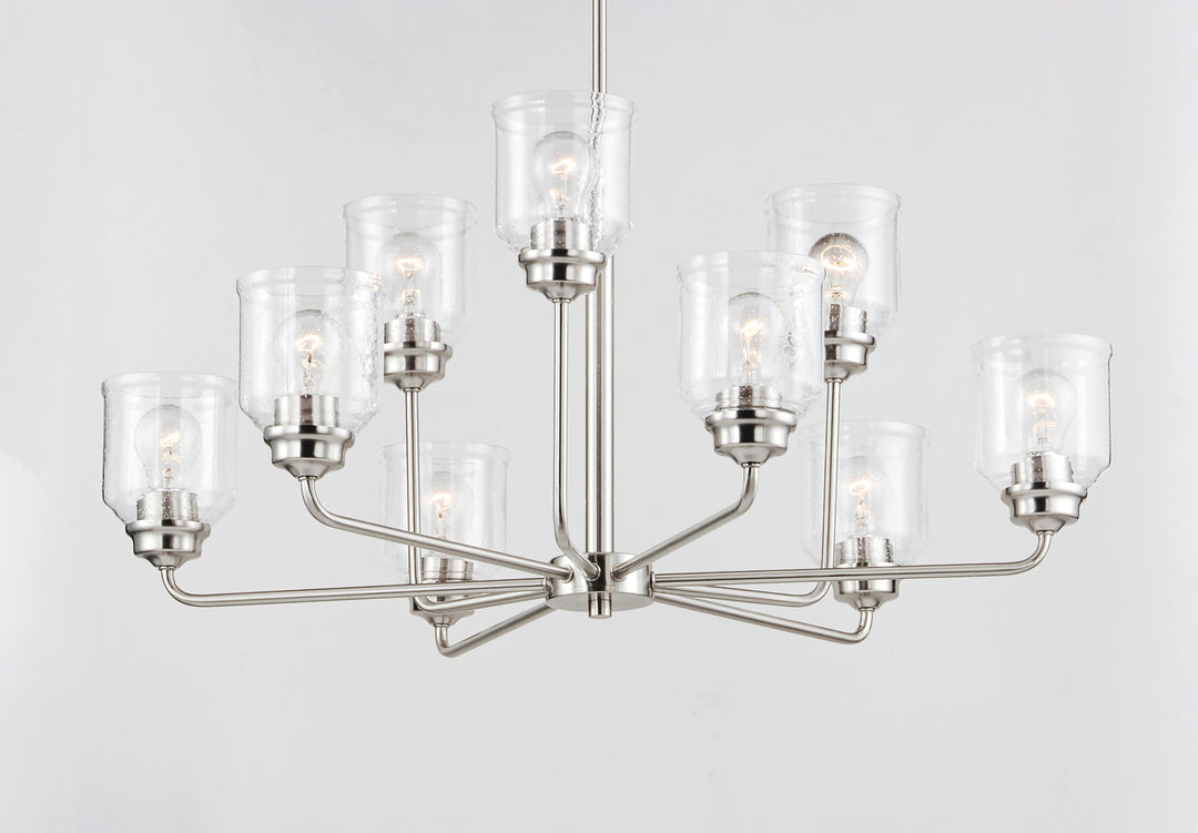 Acadia Chandelier Satin Nickel alternate view
