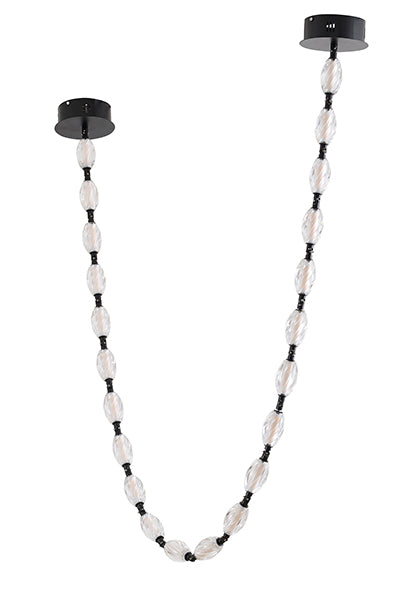 Clear Crystal Ball Chandelier by Bethel - view 3