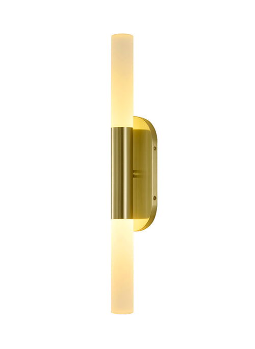 Satin Brass Wall Sconce by Bethel