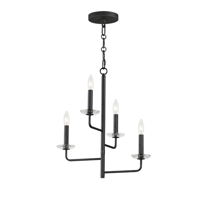 Madeira 4-Light Chandelier Anthracite