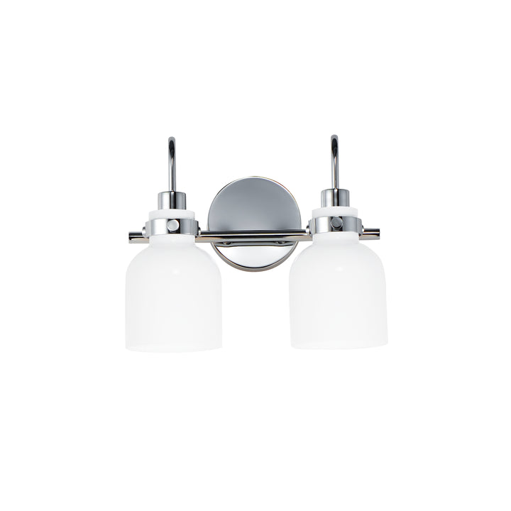 Milk Bath Vanity White / Polished Chrome