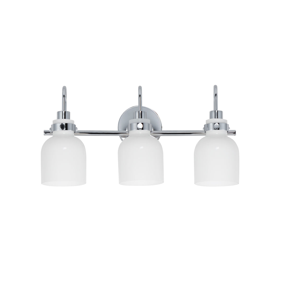 Milk Bath Vanity White / Polished Chrome