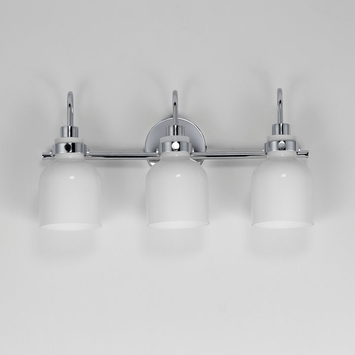 Milk Bath Vanity White / Polished Chrome alternate view