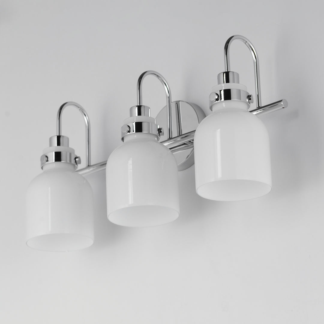 Milk Bath Vanity White / Polished Chrome alternate view