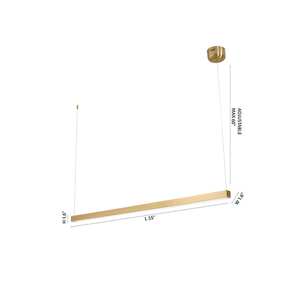 Brass Chandelier (LTY03) by Bethel - view 5