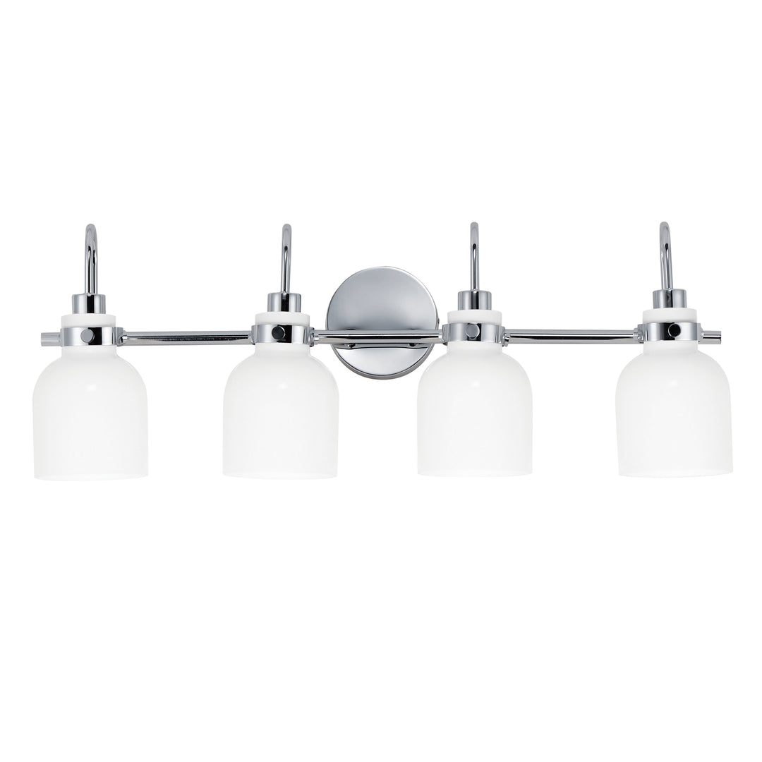 Milk Bath Vanity White / Polished Chrome
