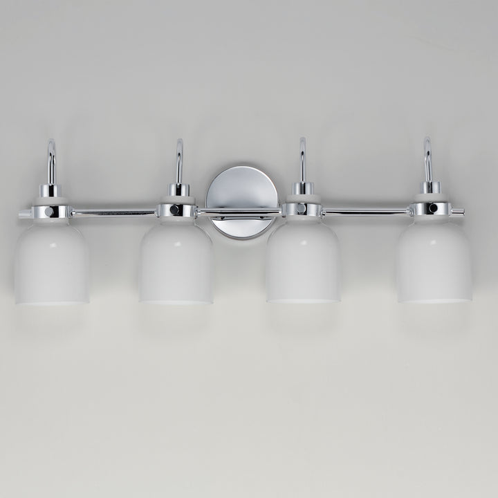 Milk Bath Vanity White / Polished Chrome alternate view