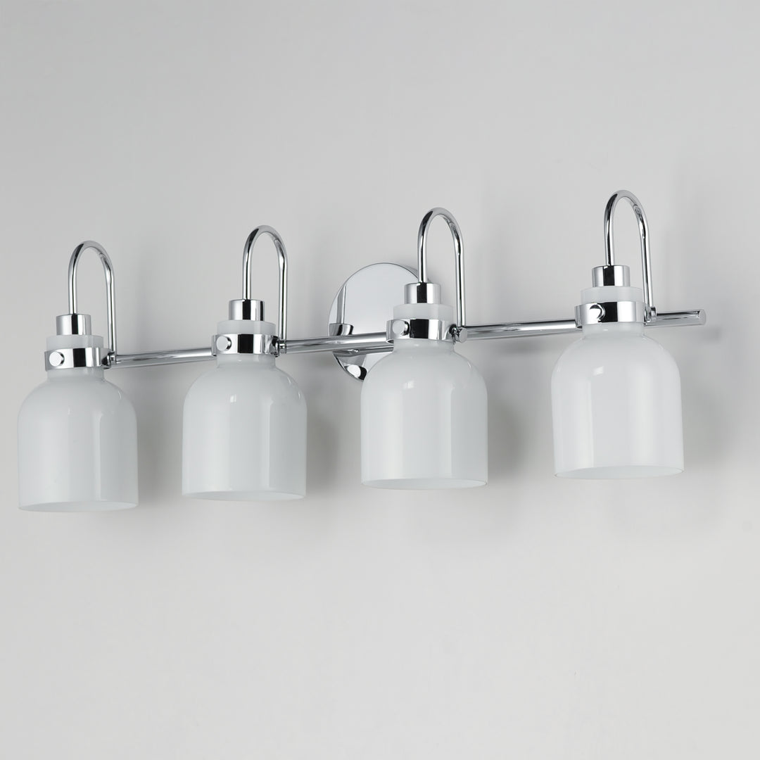 Milk Bath Vanity White / Polished Chrome alternate view