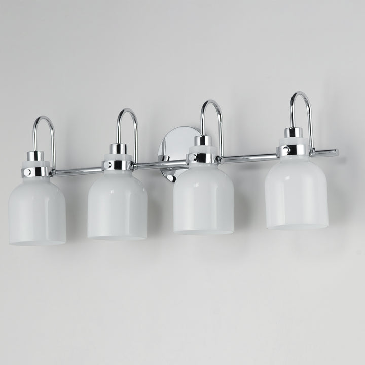 Milk Bath Vanity White / Polished Chrome alternate view
