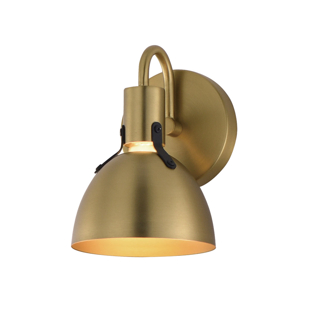 Dusk Wall Sconce Satin Brass