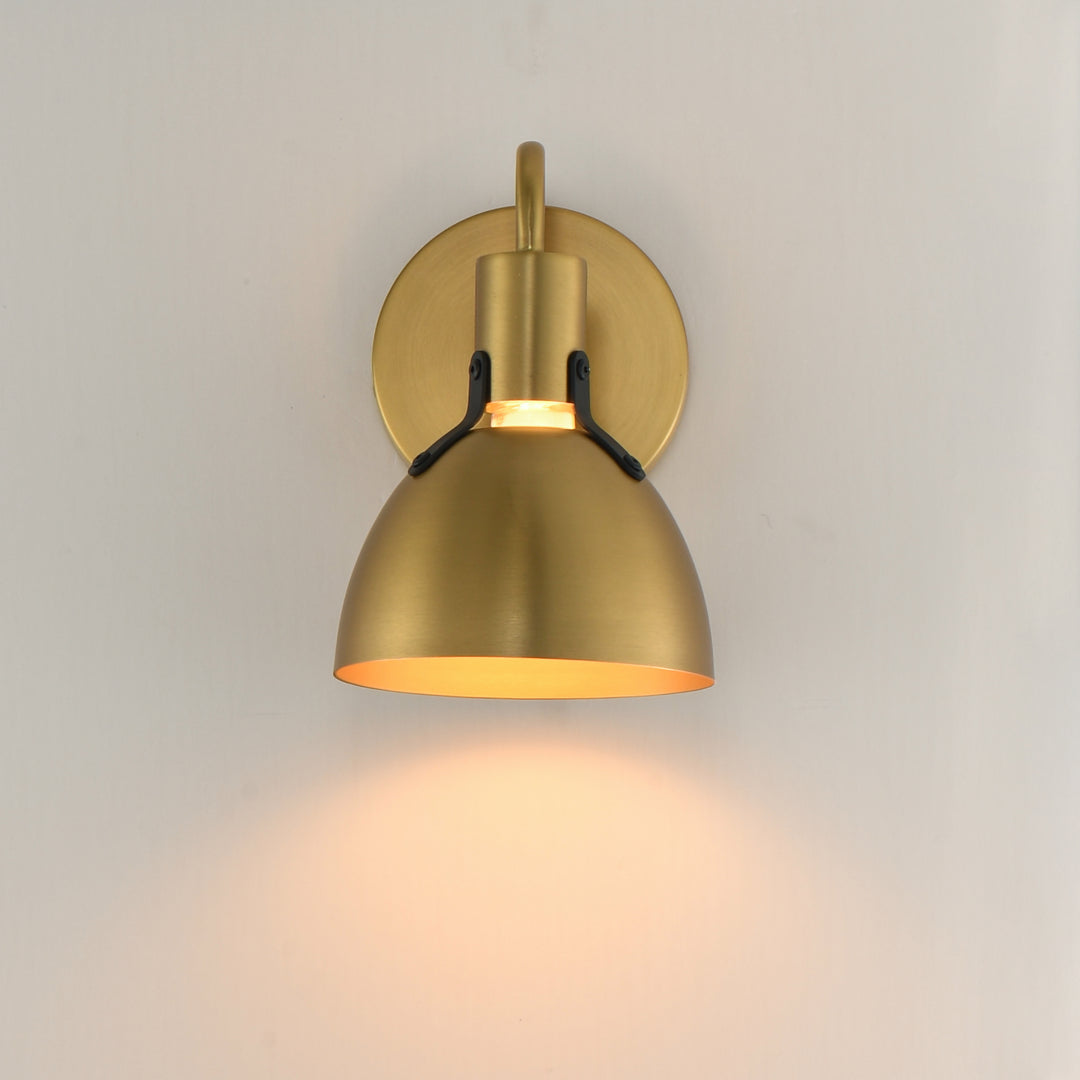 Dusk Wall Sconce Satin Brass alternate view