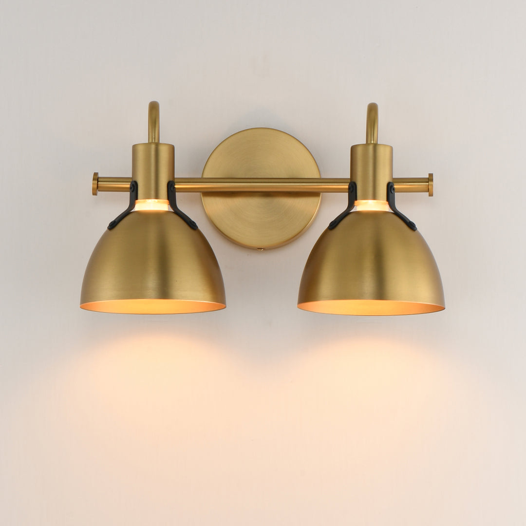 Dusk Wall Sconce Satin Brass alternate view